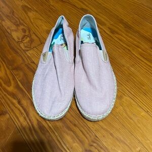 OluKai canvas shoes in a size 9.5